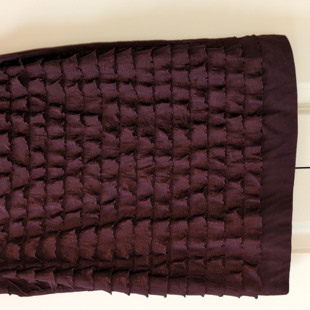 LOFT Textured Ruffle Top - Picture 3 of 5